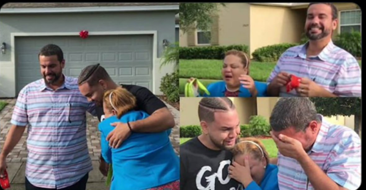 Son gifts house to parents in Barcelona